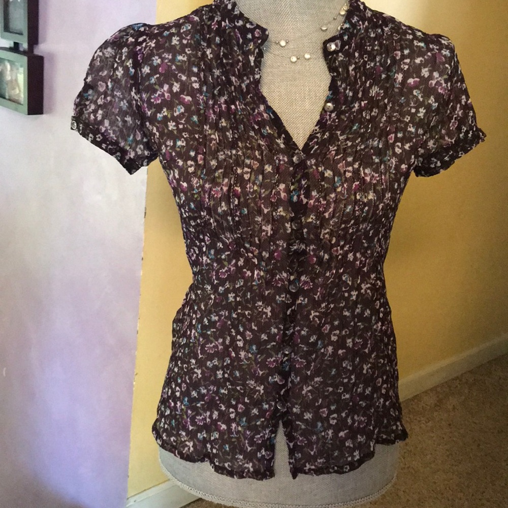 Aeropostale Purple Blouse